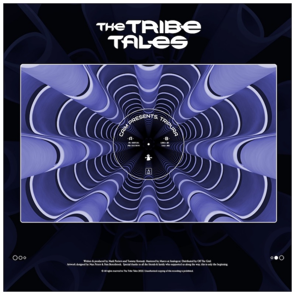 ( TTRT 001 ) CAIM - Tripura EP ( 12" vinyl ) The Tribe Tales